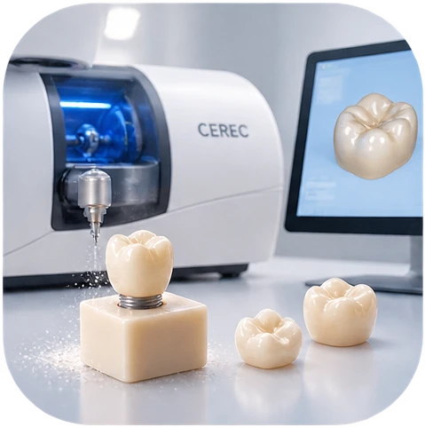 CEREC – Keramik in einer Sitzung
